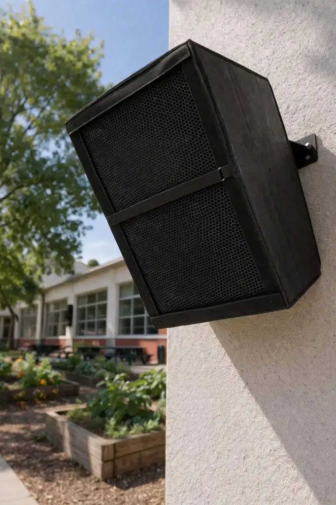 Lastvoice LVO-08350 Dış Mekan Koruma Kılıflı Okul Bahçe Hoparlörü 8iNÇ 350W (Su Geçirmez)