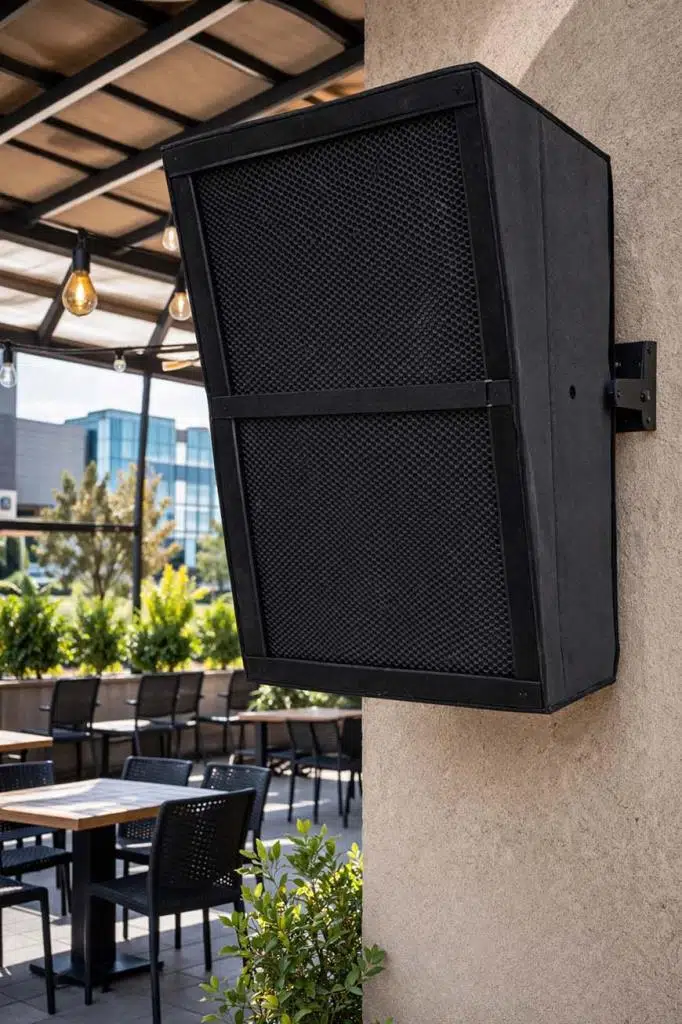 Lastvoice LVO-12600 Dış Mekan Koruma Kılıflı Okul Bahçe Hoparlörü 12 İNÇ 600W (Su Geçirmez)