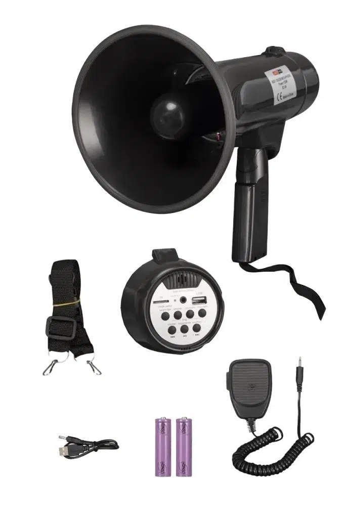 Lastvoice MGF-120USB-BT-OUT Mayklı Askılı EL Megafon 120 Watt (OUTLET)