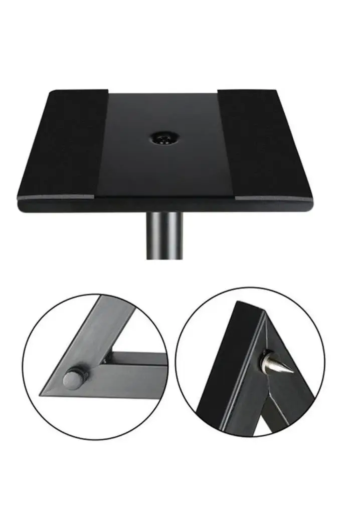 Lastvoice MNT-200X 2Lİ SET Stüdyo Referans Monitör Standı 87-147 cm Yükseklik Ayarlı (Çift)