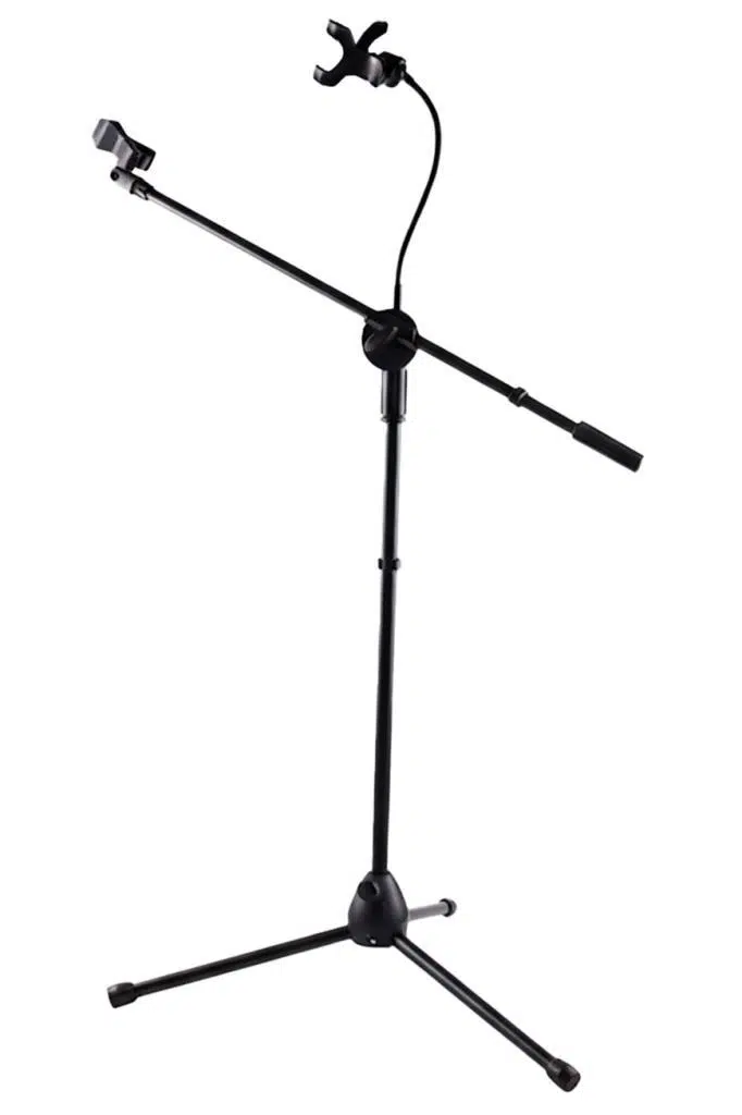 Lastvoice MS-10 Telefon Tutuculu Tripod Ayaklı Mikrofon Standı Sehpası