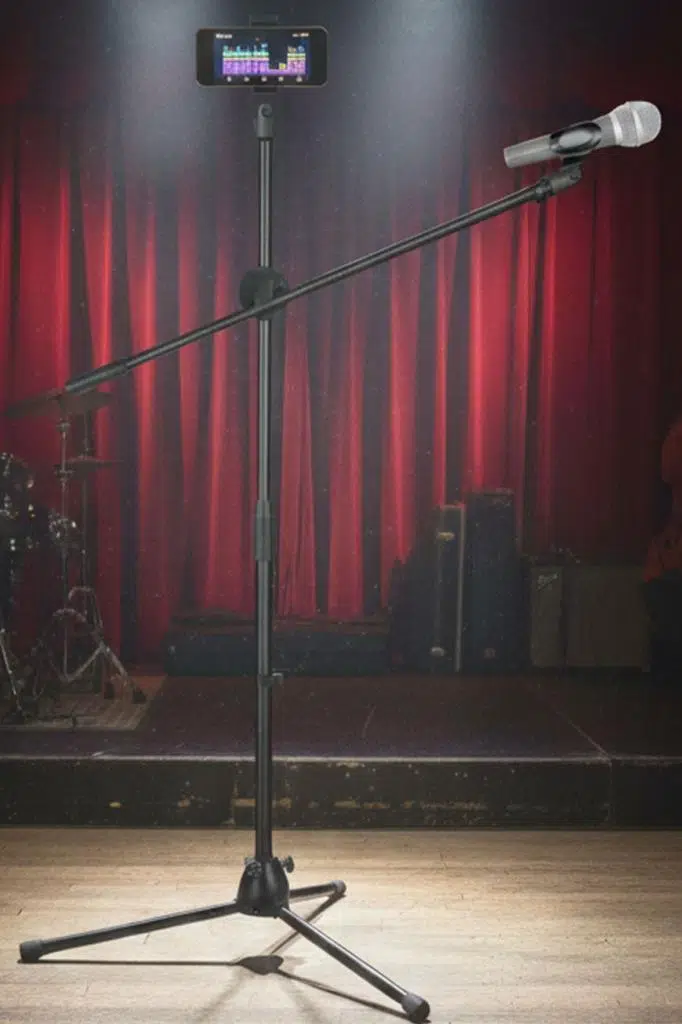 Lastvoice MS-10 Telefon Tutuculu Tripod Ayaklı Mikrofon Standı Sehpası