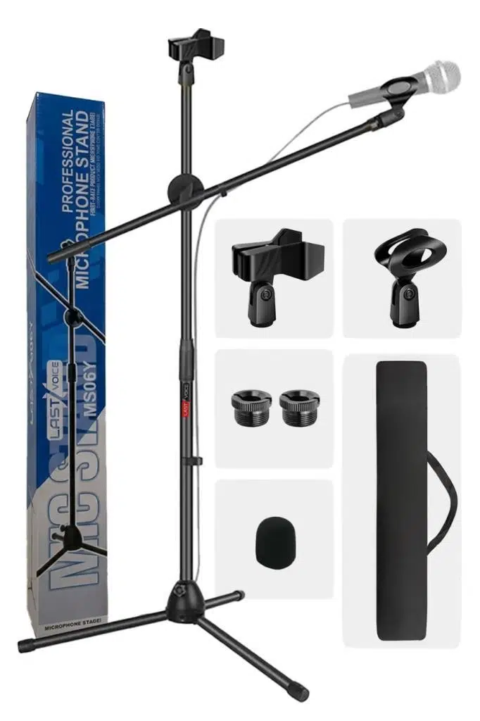 Lastvoice MS06CSS - Akrobat Mikrofon Standı (Çanta Sünger Tutacak Dahil)