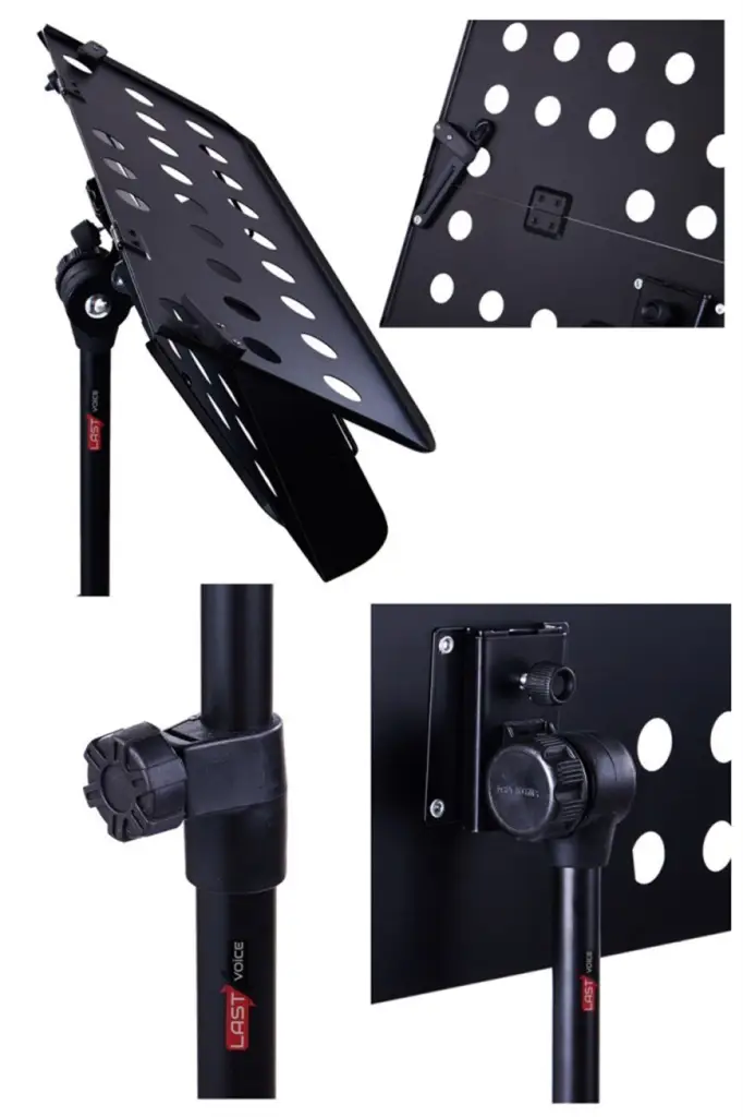 Lastvoice Nt-104X 2Lİ SET Şef Tipi Katlanır Nota Standı Sehpası