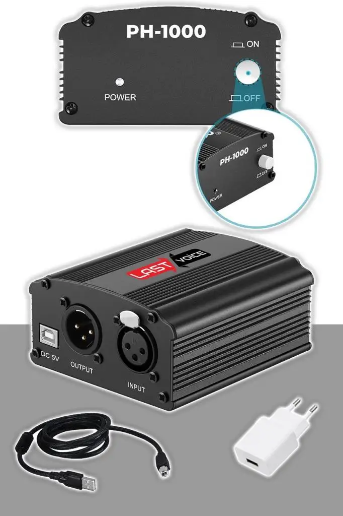 Lastvoice Pack Set-2 BM800 Mikrofon + Stand + Yalıtım Paneli + Filtre + Phantom Power