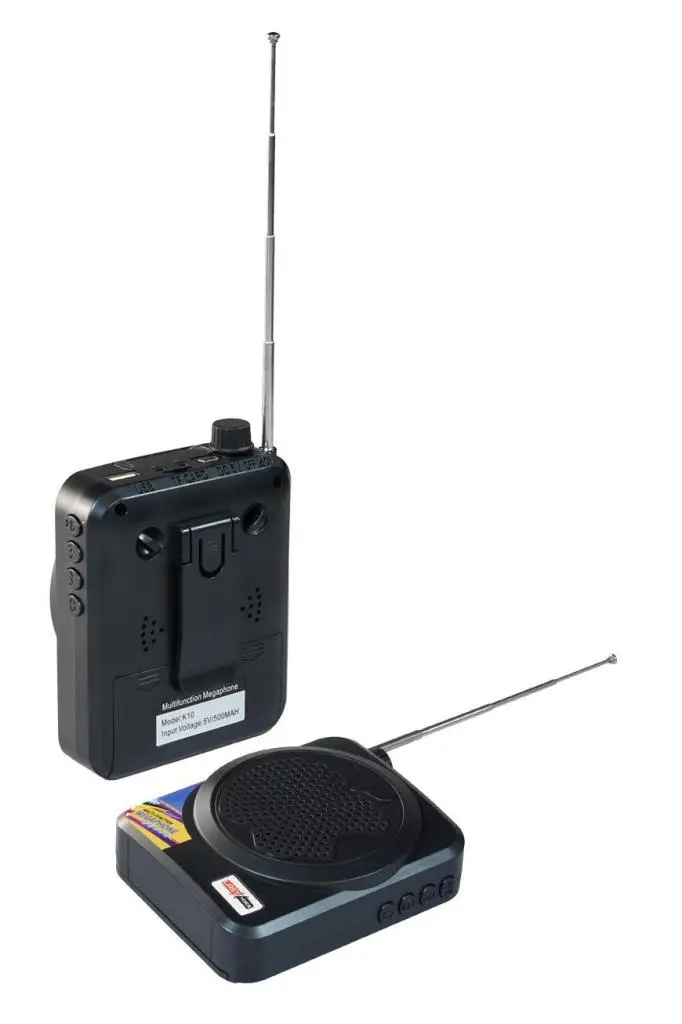 Lastvoice RA-50 Taşınabilir Şarjlı ve Mikrofonlu Öğretmen Rehber Toplantı Anfisi BT FM