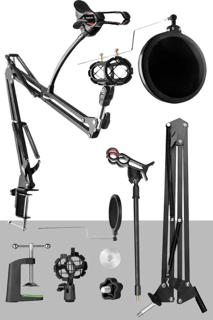 Lastvoice Set-01 - Mikrofon standı + Shock Mount + Pop Filter
