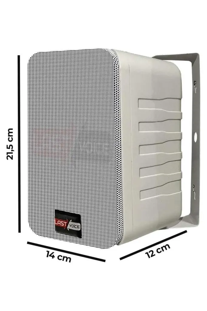 Lastvoice Soft Plus Paket-4 Hoparlör ve Anfi Mağaza Ses Sistemi