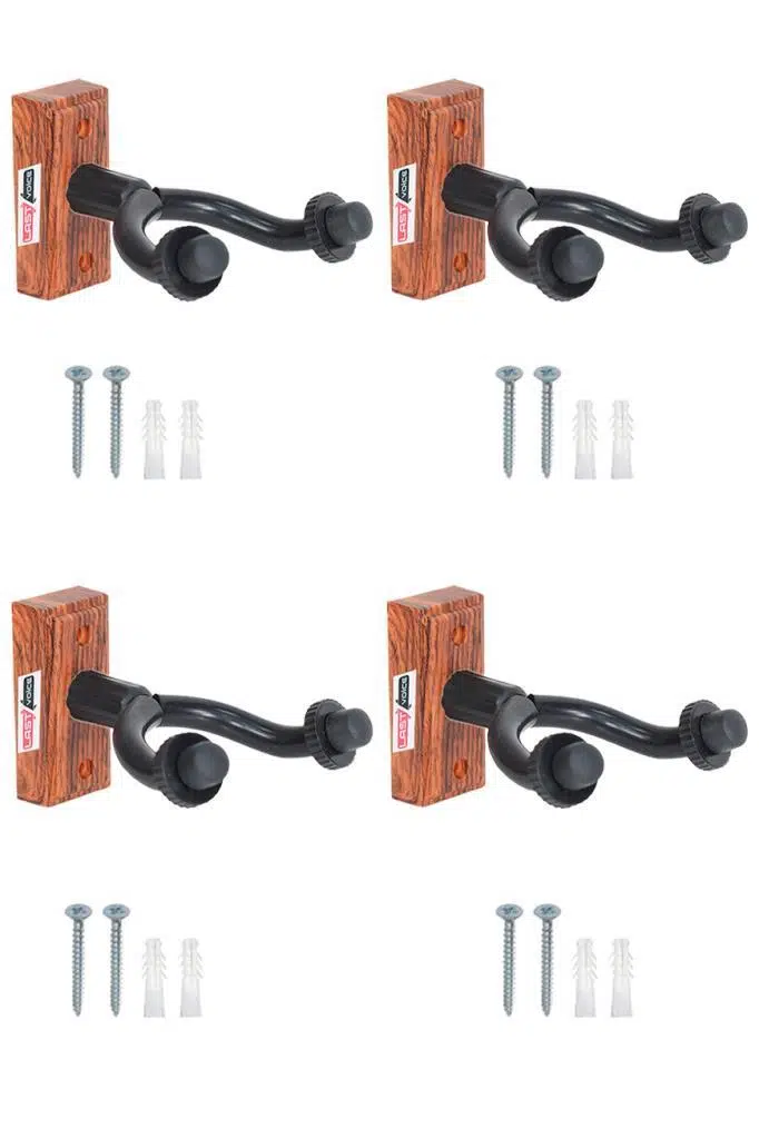 Lastvoice UKL-555SY (4X) Ukulele Duvar Askısı Standı Aparatı (4'lü Paket))