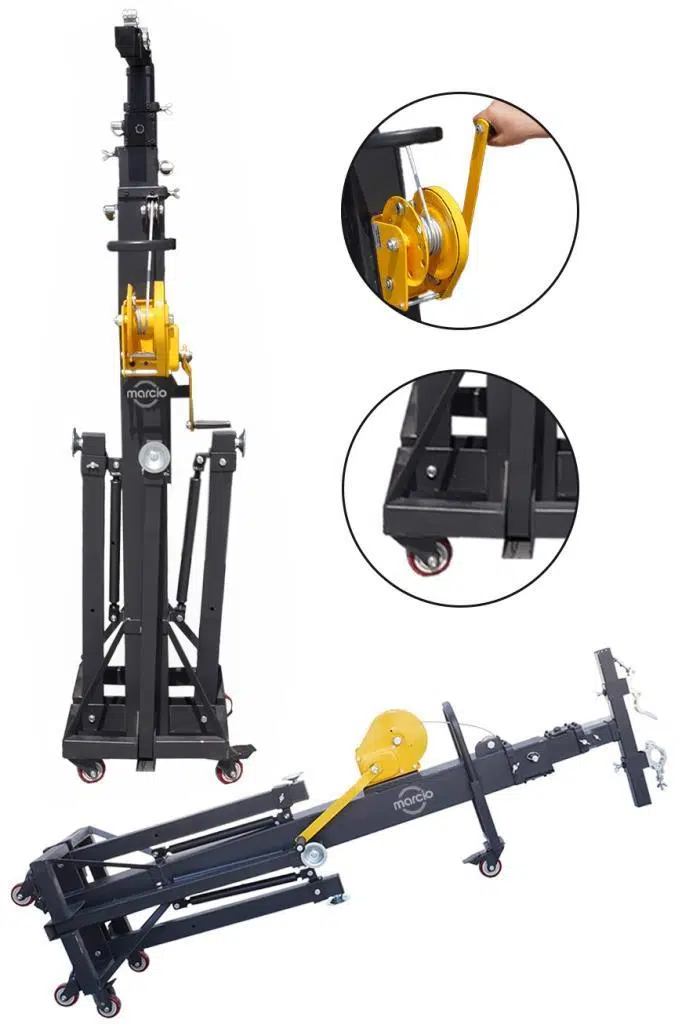 Marcio WL-5540 Profesyonel Work Lift Sahne Ayağı Truss Lifti 400 Kg 5.5 Metre