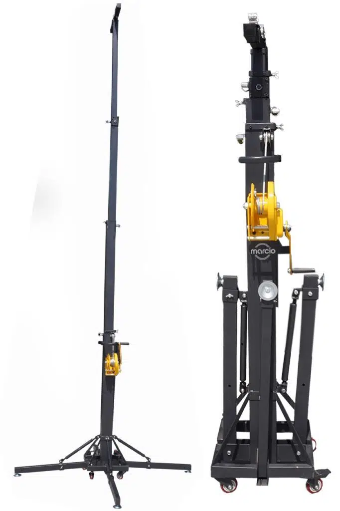 Marcio WL-5540 Profesyonel Work Lift Sahne Ayağı Truss Lifti 400 Kg 5.5 Metre