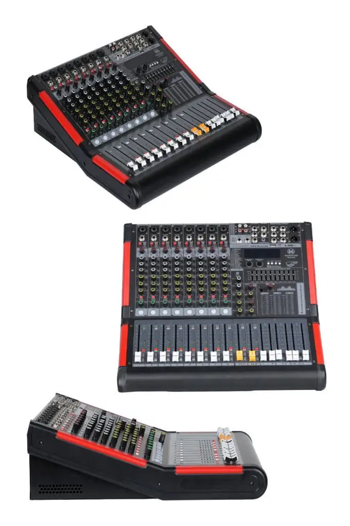 Maxword DC08-PRO 2x99 DSP Efekt Ses Mikseri 8 Kanal Deck Mixer