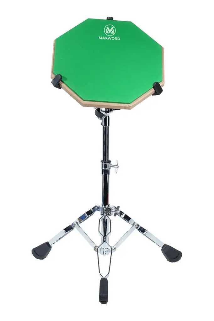 Maxword DD-239GR Pro Bateri Davul Çalışma Pedi Seti Drum Practice Pad Full Set