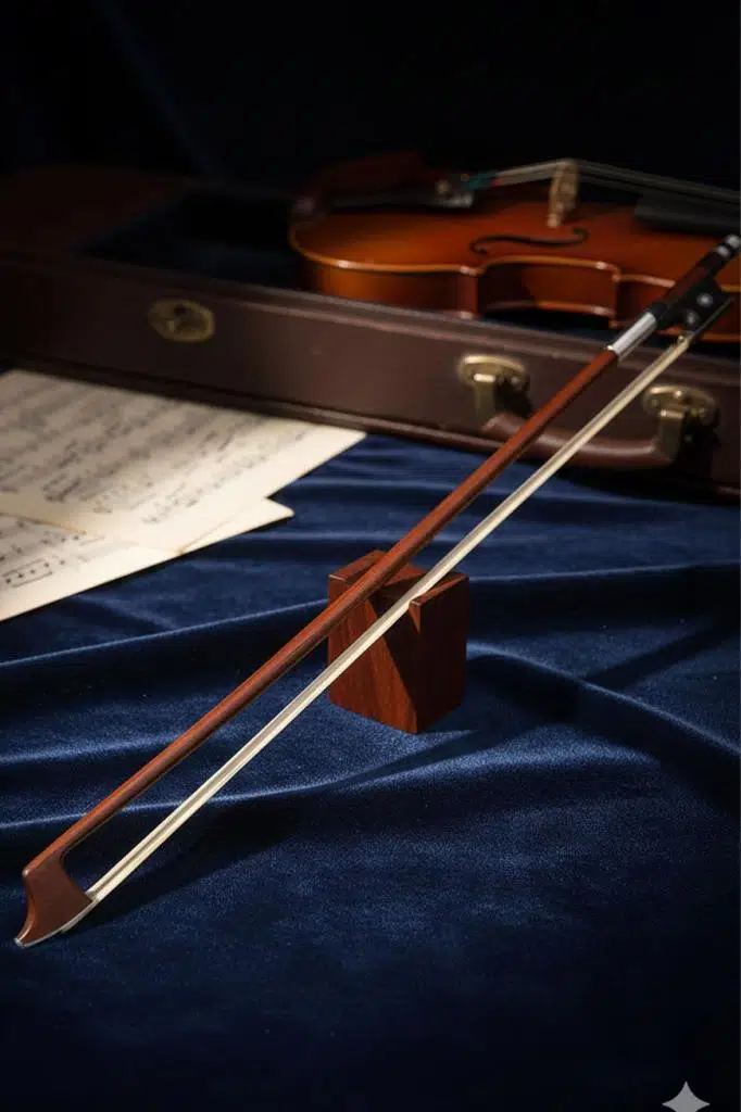 Maxword MVB-440 PRO 4/4 Brezilya Ağacı Profesyonel Keman Yayı Kaliteli Tam Boy