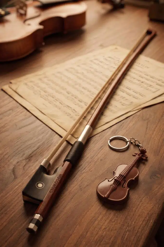 Maxword MVB-440 PRO 4/4 Brezilya Ağacı Profesyonel Keman Yayı Kaliteli Tam Boy