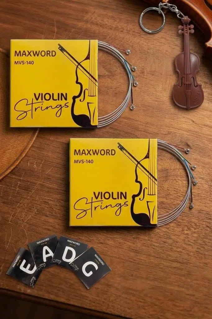 Maxword MVS-140x 2'li Paket Profesyonel Keman Teli Seti