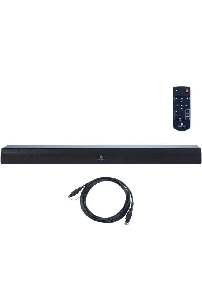 Maxword SLC-160BT Optik Çıkışlı 2.0 Kanal BT Soundbar TV Ses Sistemi 160W (79x8x6 cm)