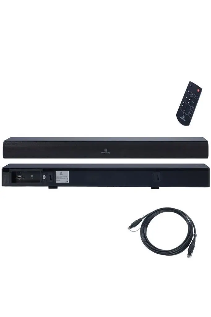 Maxword SLC-160BT Optik Çıkışlı 2.0 Kanal BT Soundbar TV Ses Sistemi 160W (79x8x6 cm)