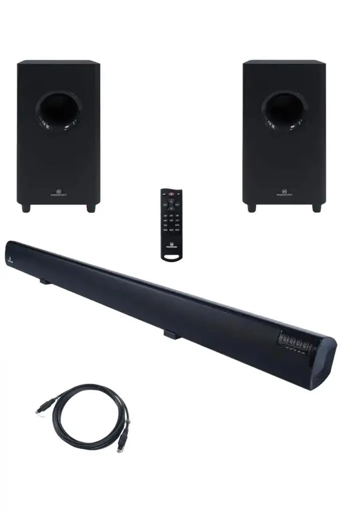 Maxword SLC-270BT+SW230W-OUT Soundbar + Çift Subwoofer (OUTLET)