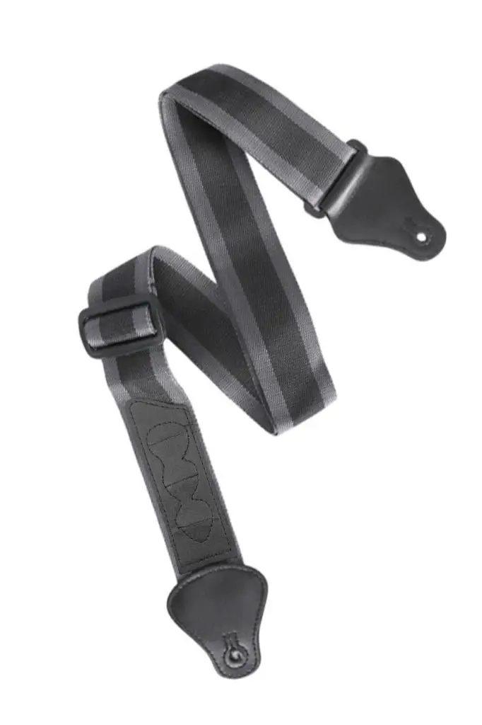 Midex ASP-28 Gitar Omuz Askısı Pena Cepli Siyah Gri Renk Uzunluk 87-140 cm