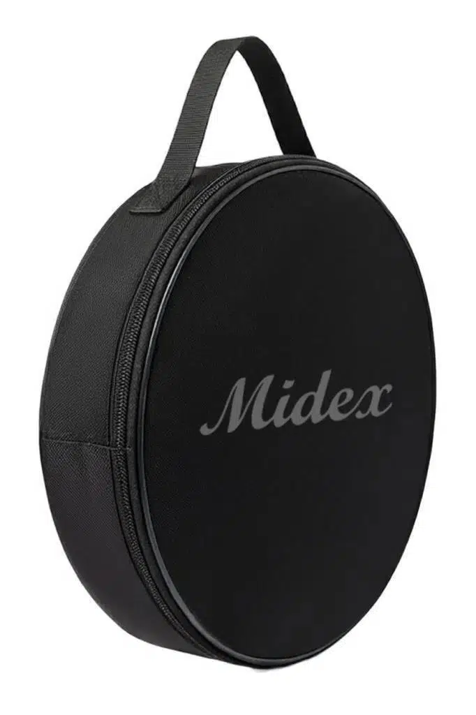 Midex BCS-400-100X Bendir Def Erbane Çantası 100'lü Paket Kaliteli Siyah Kılıf (100 Adet)