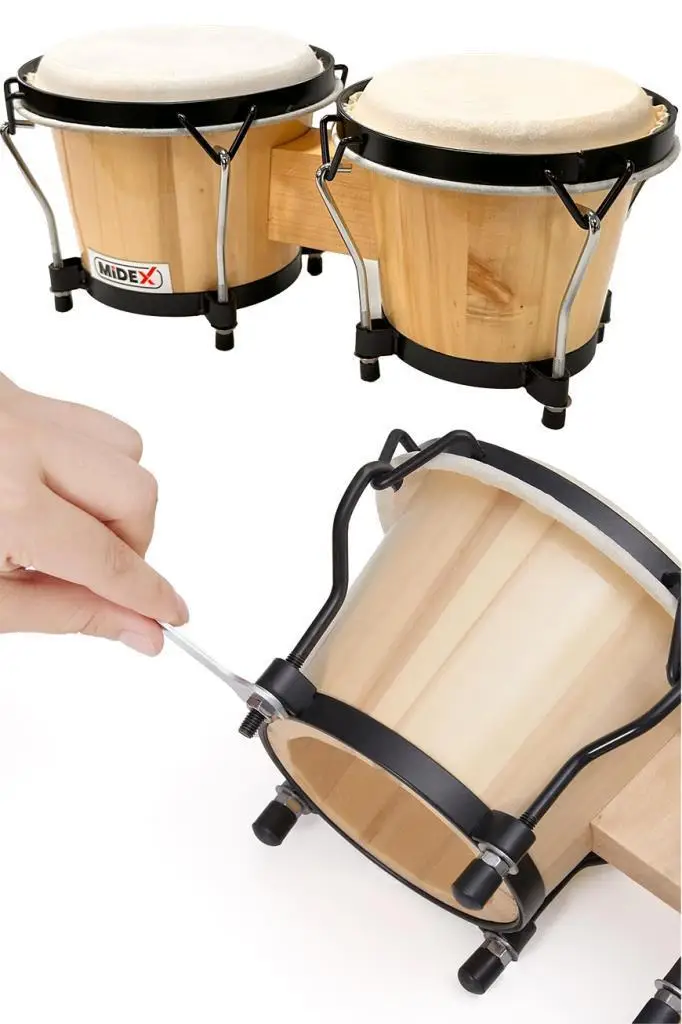 Midex BG-210 Naturel Bongo Siam Meşesi Doğal Deri