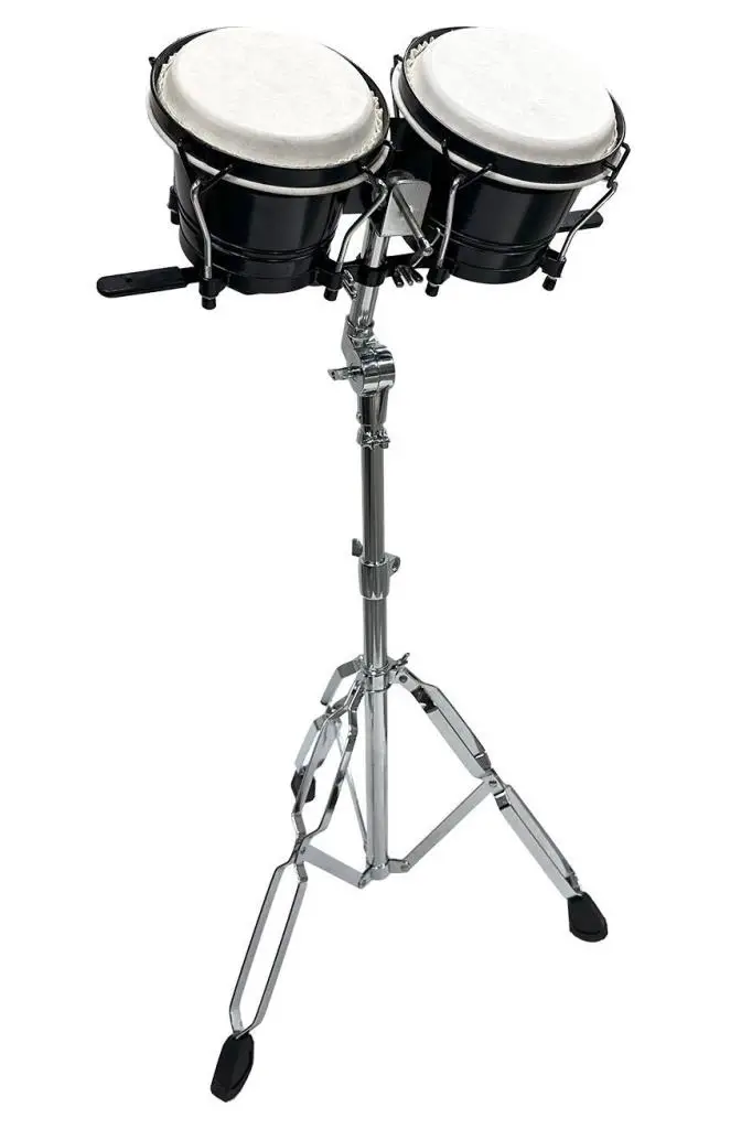 Midex BG-220ST Standlı Siyah Bongo Siam Meşesi Doğal Deri