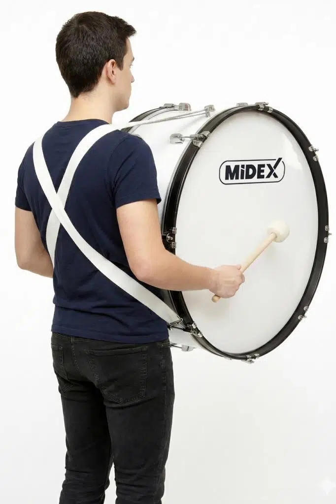 Midex BND-24 Bando Davulu 24 inç 61 cm Çap Profesyonel Bass Davul Seti