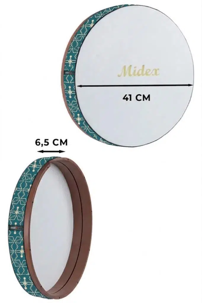 Midex BR-610X 10`lu Bendir Def Toptan Paket Akort Ayarlı EL Tutma Oyuklu Çantalı