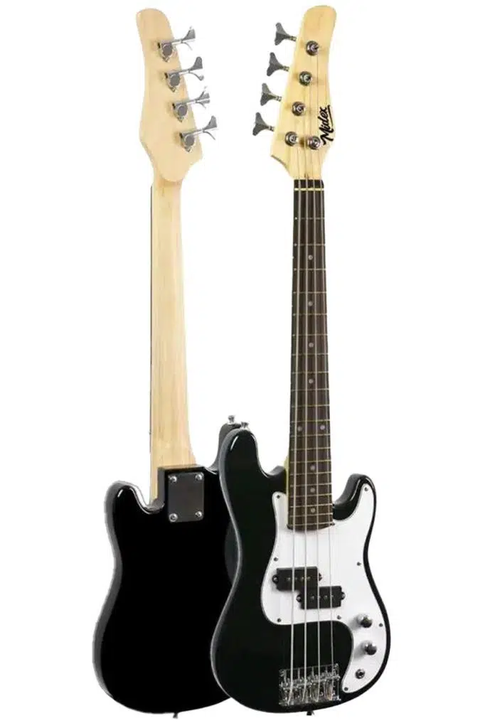 Midex CBG-380BK 38 İNÇ 7/8 Ebat 10-14 Yaş Arası Genç ve Çocuk İçin Amfili Bas Gitar Seti