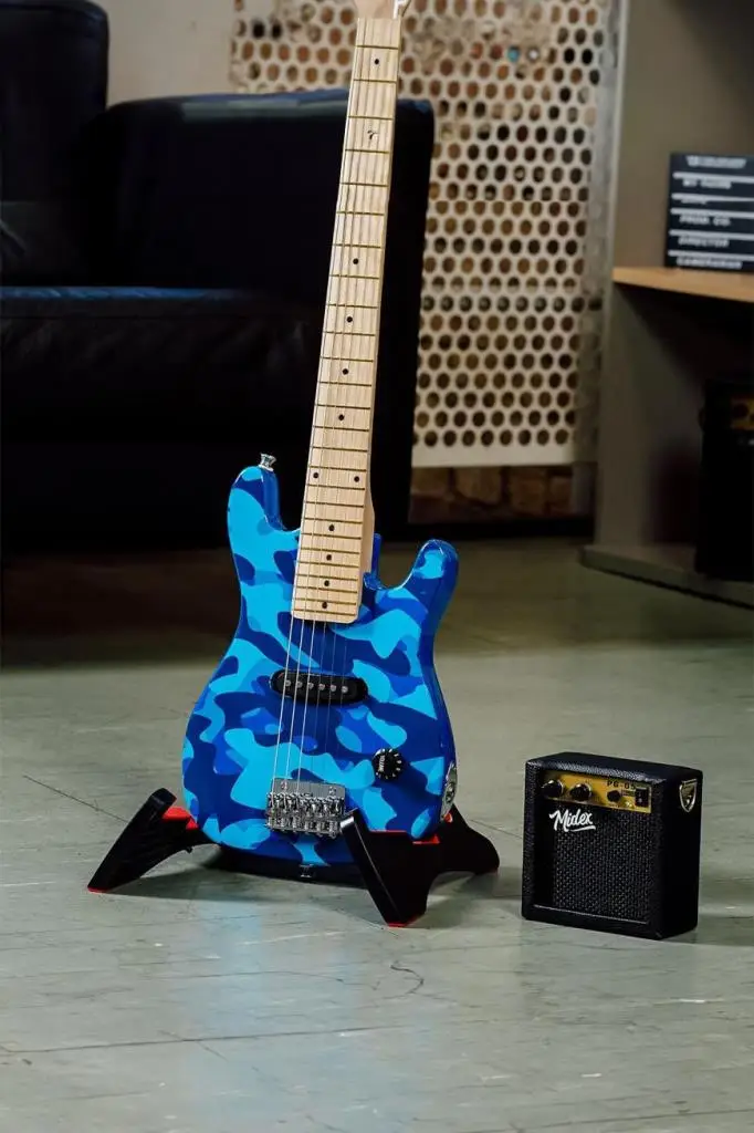 Midex CEG-30BS 4-6 Yaş Çocuklar İçin Amfili Full 1/4 30 İnç Elektro Gitar Seti