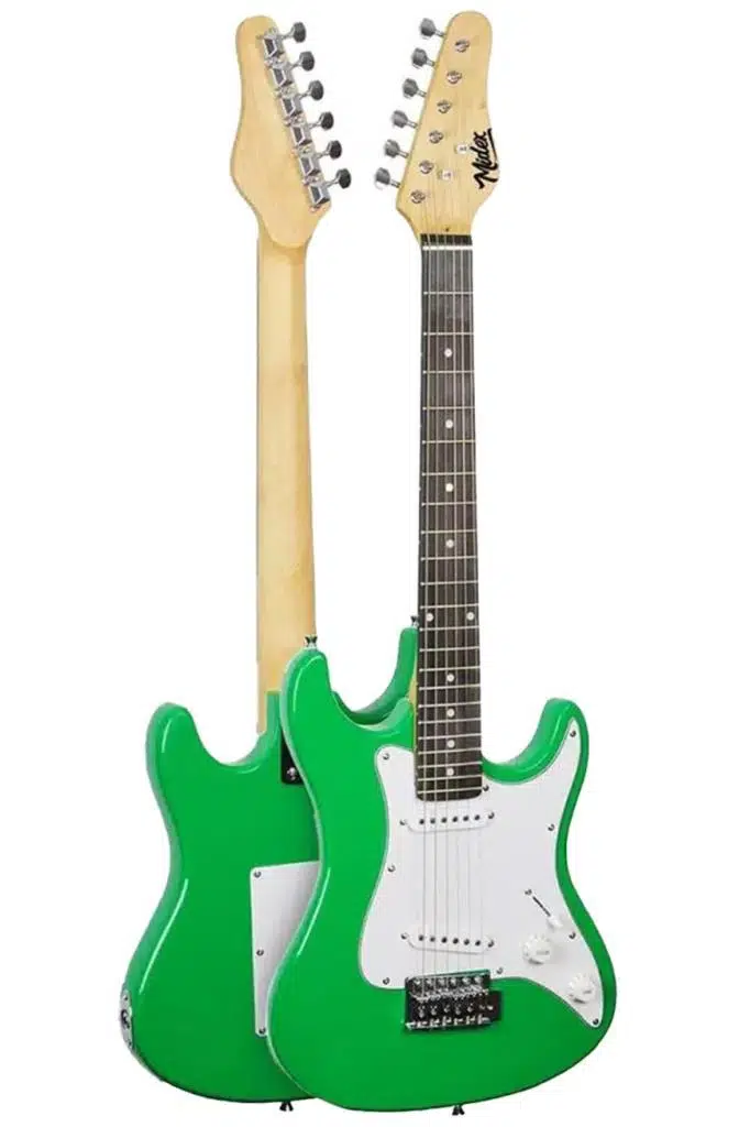Midex CEG-36GR 8-12 Yaş Çocuklar İçin Amfili Full 3/4 36 İnç Elektro Gitar Seti Yeşil