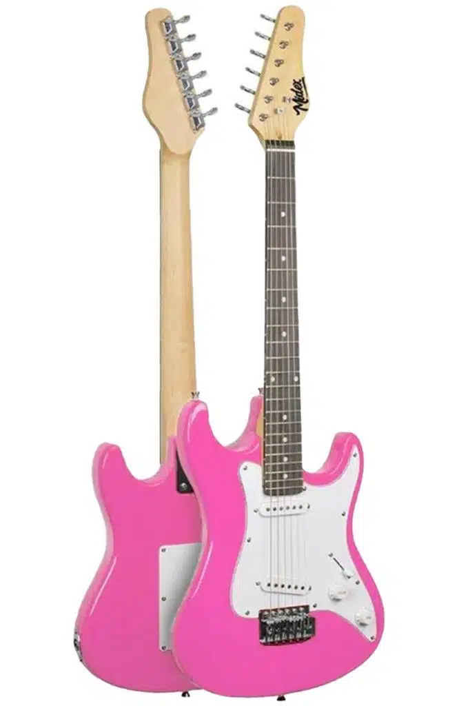 Midex CEG-36PK 8-12 Yaş Çocuklar İçin Amfili Full 3/4 36 İnç Elektro Gitar Seti Pembe