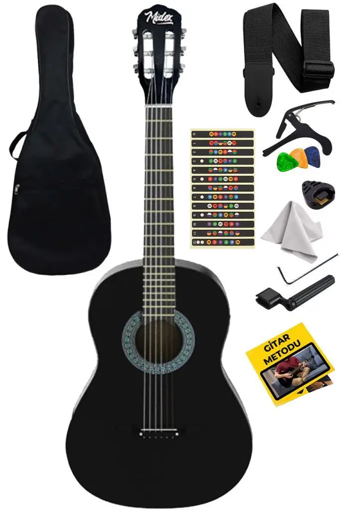 Midex CG-265BK-OUT Klasik Gitar (OUTLET)