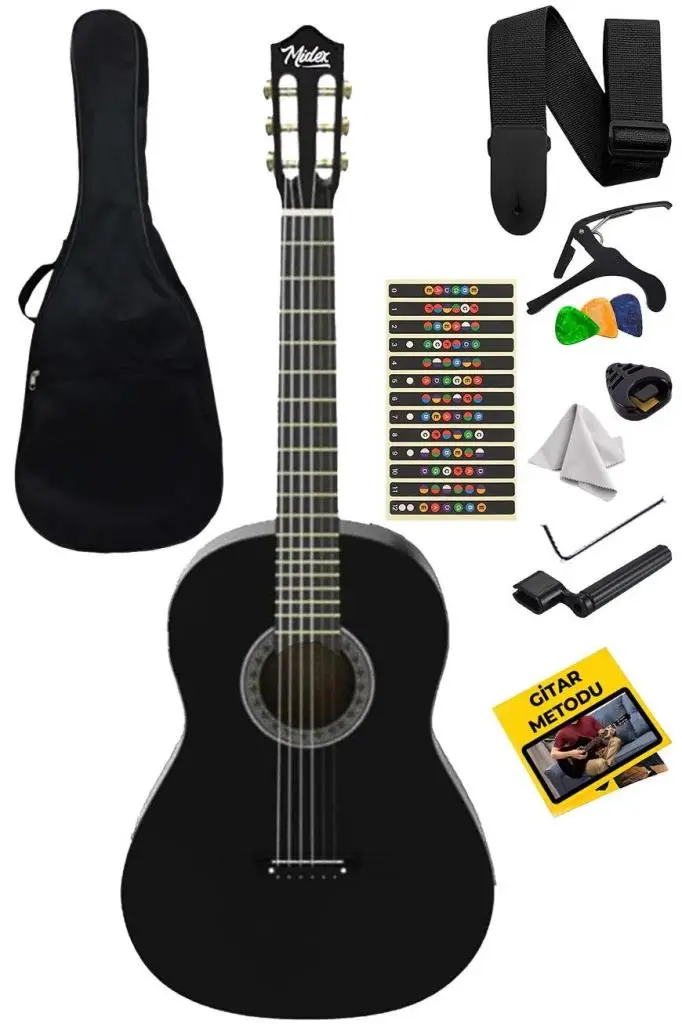 Midex CG-270BK-OUT Klasik Gitar (OUTLET)