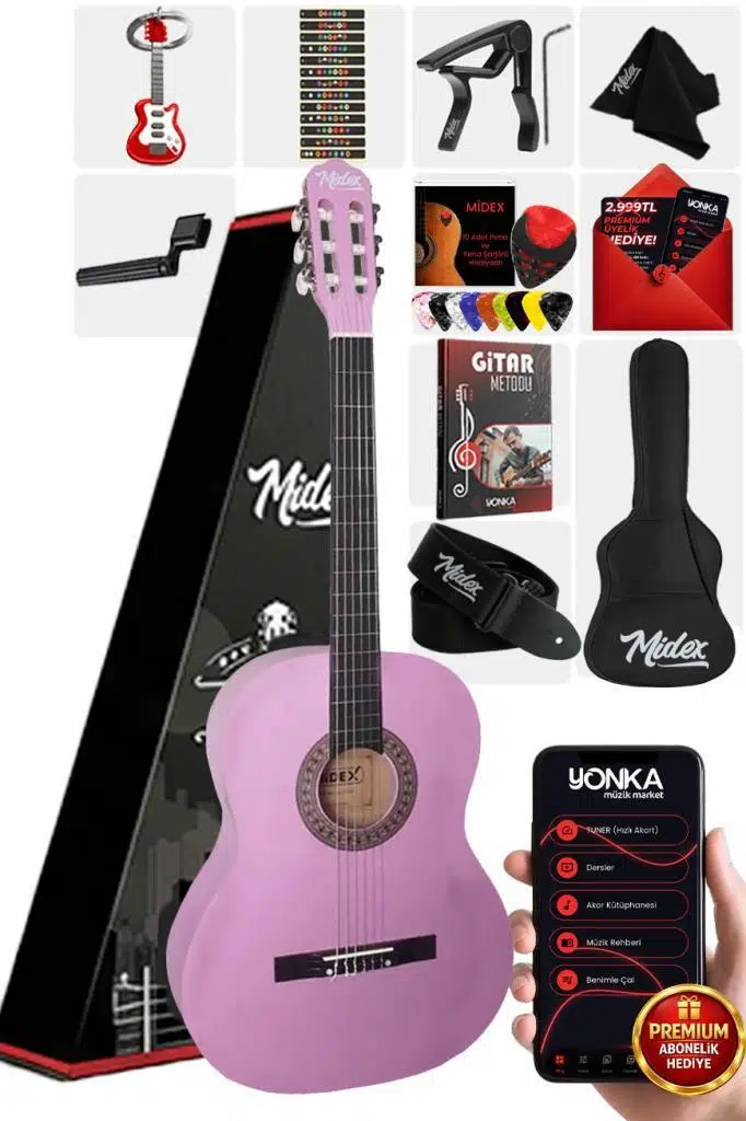 https://www.yonkamuzikmarket.com/midex-cg-270pu-lila-renk-klasik-gitar-4-4-yetiskin-boy-sap-ayarli-full-set
