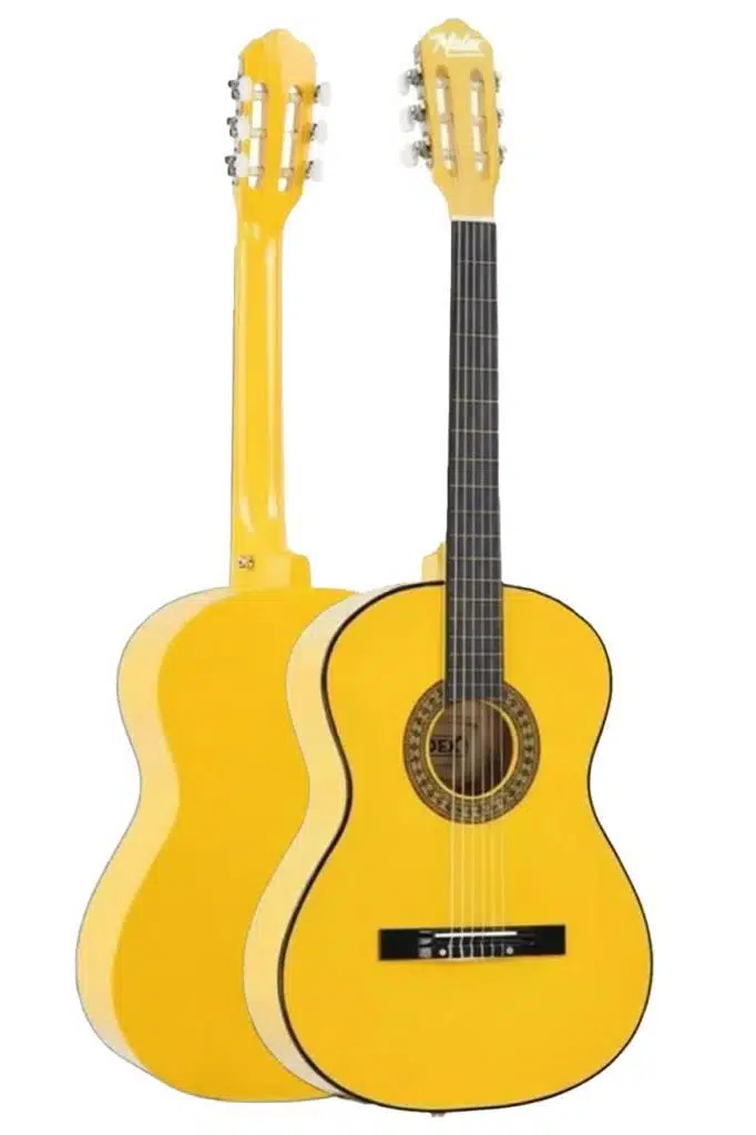 Midex CG-270YLW Sarı Renk Klasik Gitar 4/4 Yetişkin Boy Sap Ayarlı Full Set