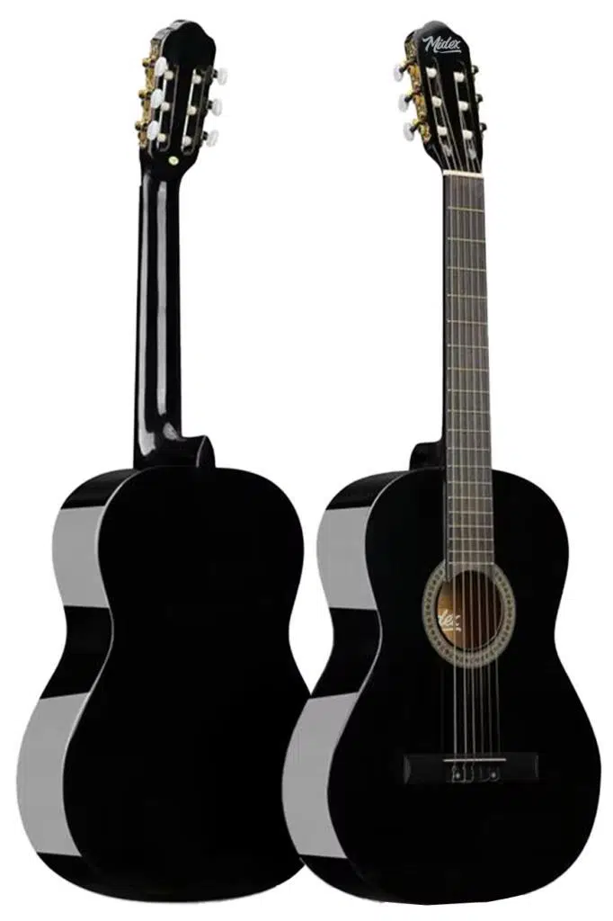 Midex CG-36BK Kaliteli 36 İnç 3/4 Junior Çocuk Gitarı 8-12 Yaş Arası (Çanta Askı Pena Metod)