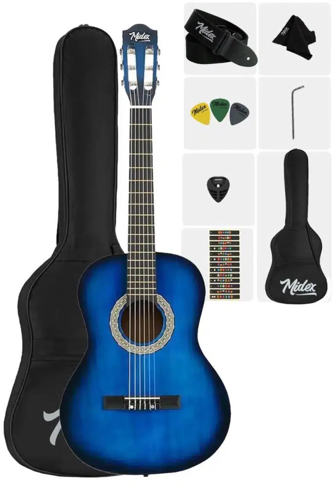 Midex CG-36BL-OUT 36 İnç Junior Çocuk Gitarı (OUTLET)