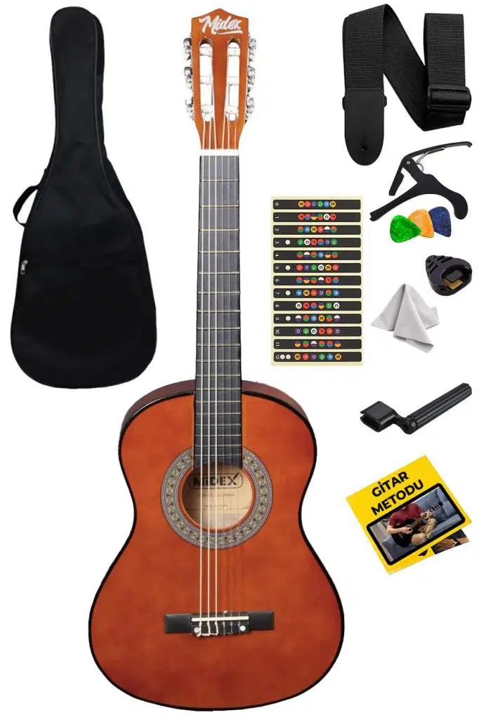 Midex CG-36BRW-OUT 36 İnç Junior Çocuk Gitarı (OUTLET)