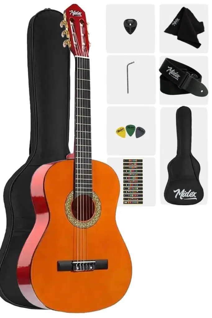 Midex CG-36OR Kaliteli 36 İnç 3/4 Junior Çocuk Gitarı (OUTLET)