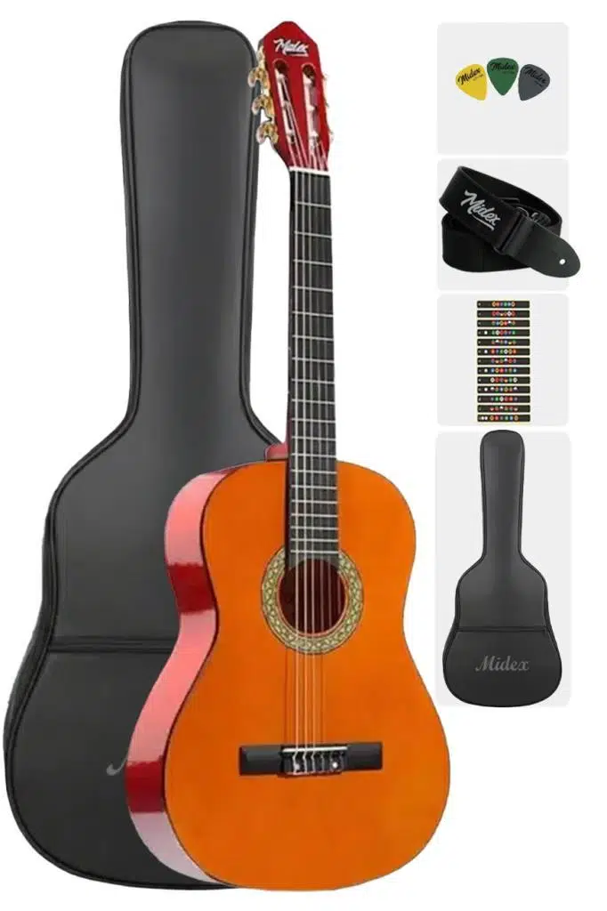 Midex CG-36OR Kaliteli 36 İnç 3/4 Junior Çocuk Gitarı (OUTLET)