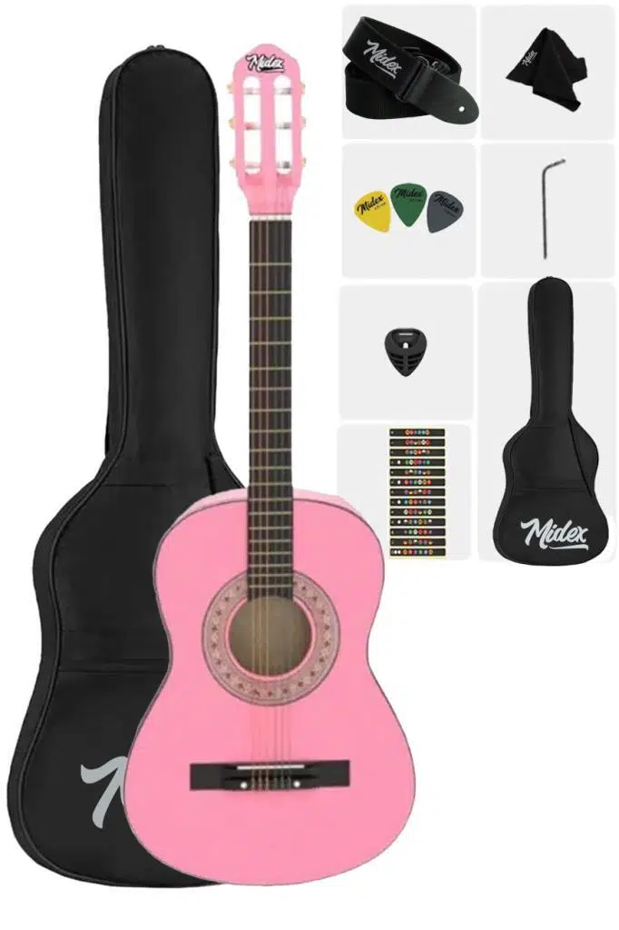 Midex CG-36PK-OUT 36 İnç Junior Çocuk Gitarı (OUTLET)