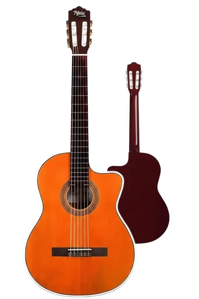 Midex CG-390M-XBAG Klasik Gitar 4/4 Sap Ayarlı Kesik Kasa (Çanta Askı Capo Metod Pena)
