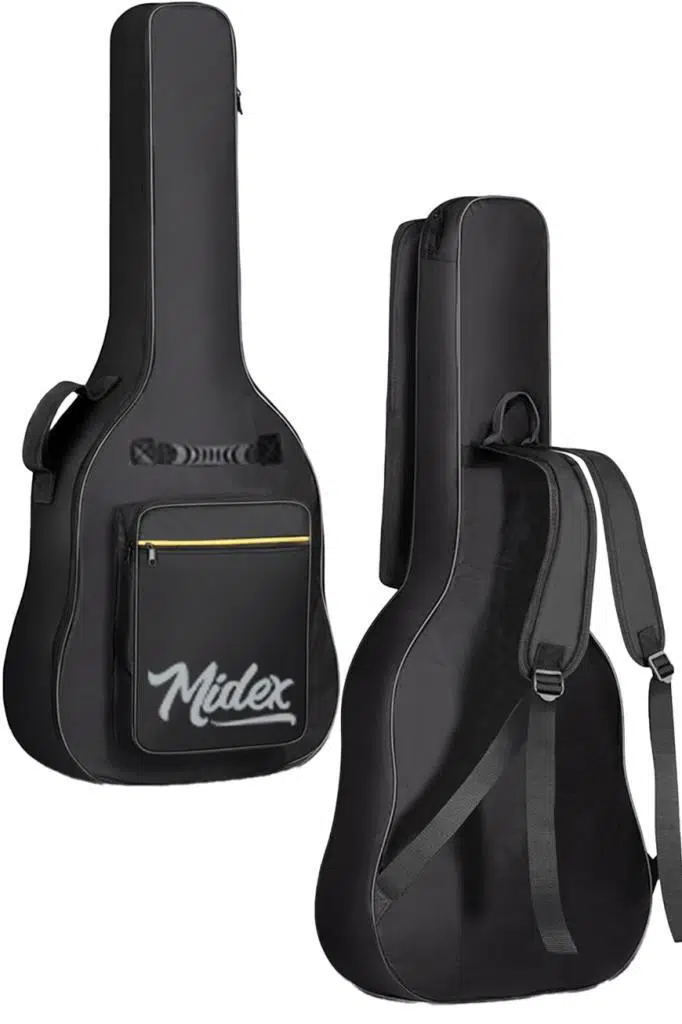 Midex CG-390NT-XBAG Klasik Gitar 4/4 Sap Ayarlı Kesik Kasa (Çanta Tuner Askı Capo Metod Pena)