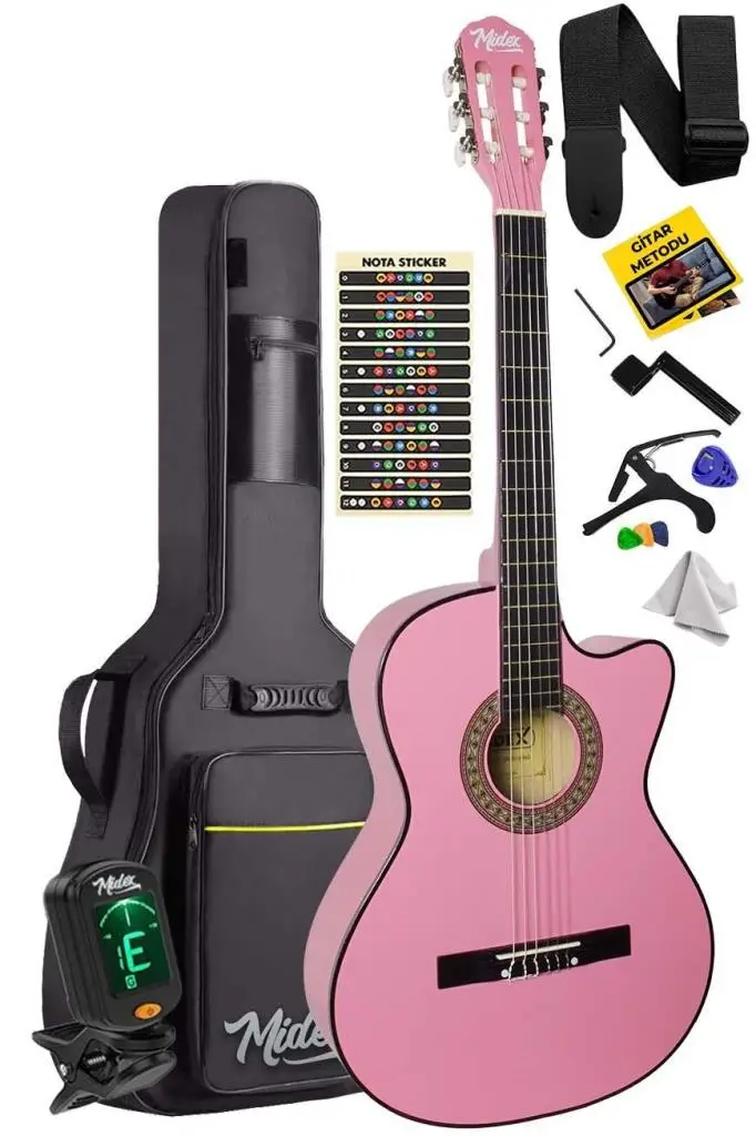 https://www.yonkamuzikmarket.com/midex-cg-390pk-xbag-pembe-renk-klasik-gitar-4-4-sap-ayarli-kesik-kasa-canta-tuner-aski-capo-metod-pena