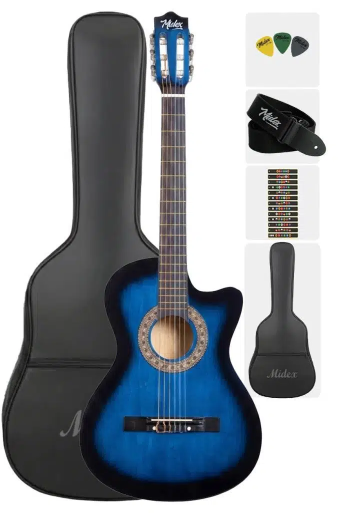 Midex CG-395BL-OUT Klasik Gitar (OUTLET)