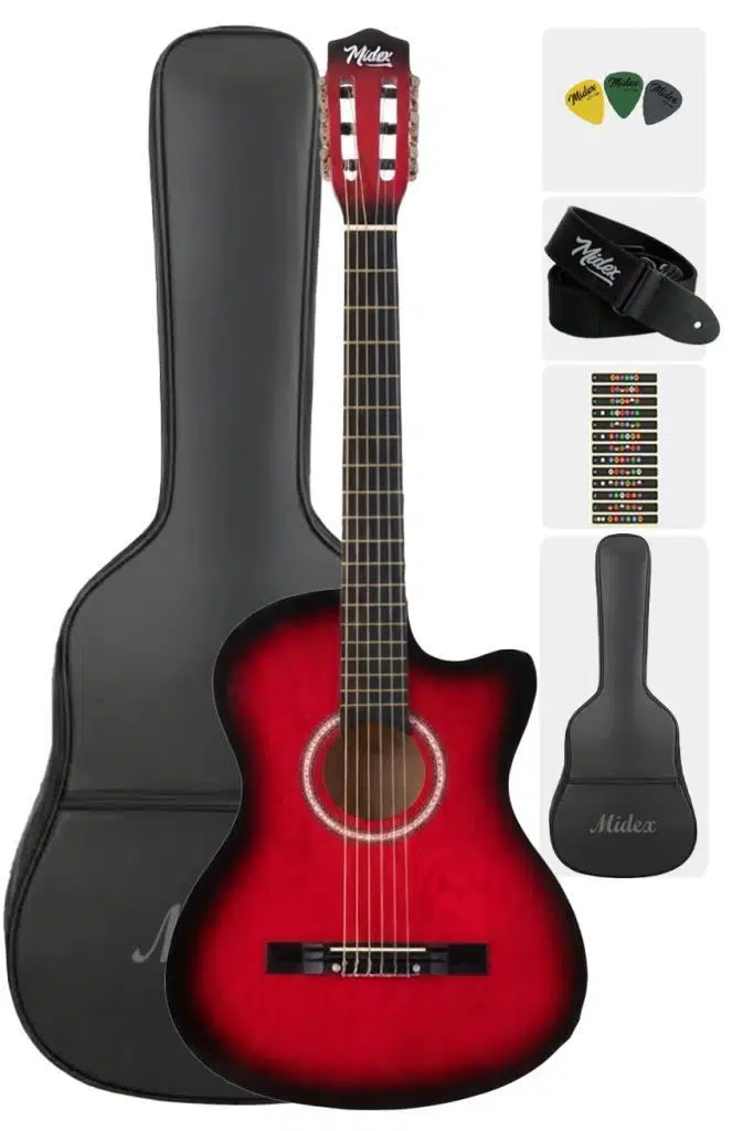 Midex CG-395RD-OUT Klasik Gitar (OUTLET)