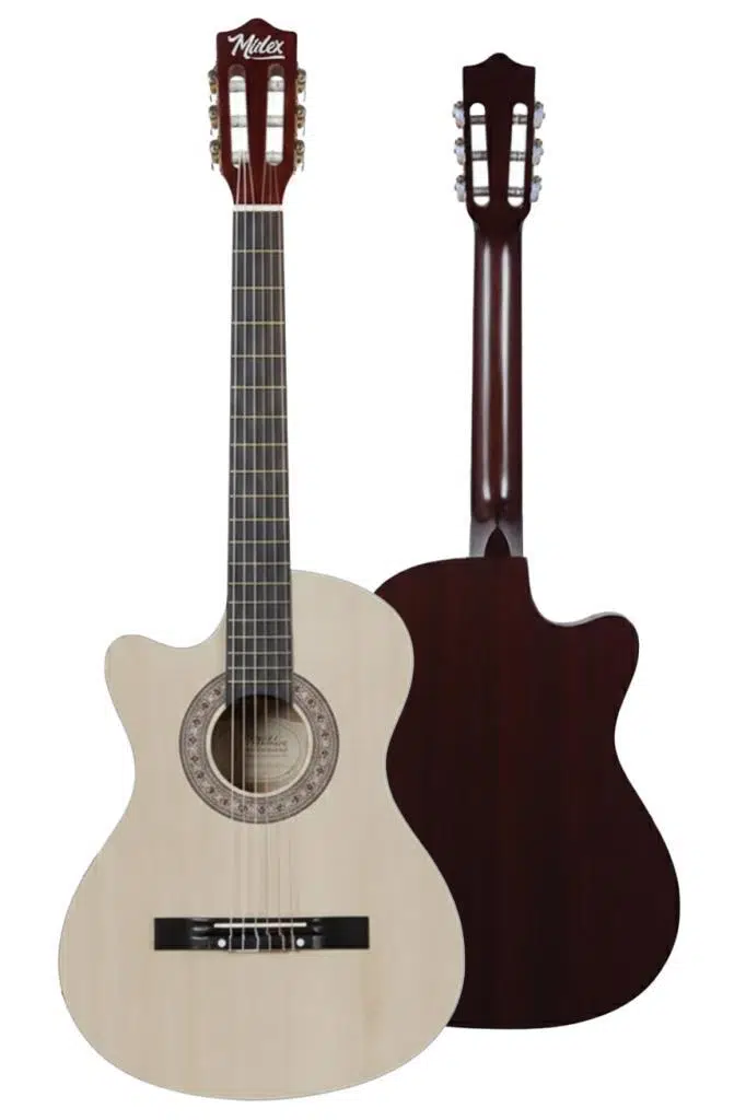 Midex CG-396NT SOLAK Klasik Gitar Natural Renk Full Set Sap Ayarlı 4/4 yetişkin Boy