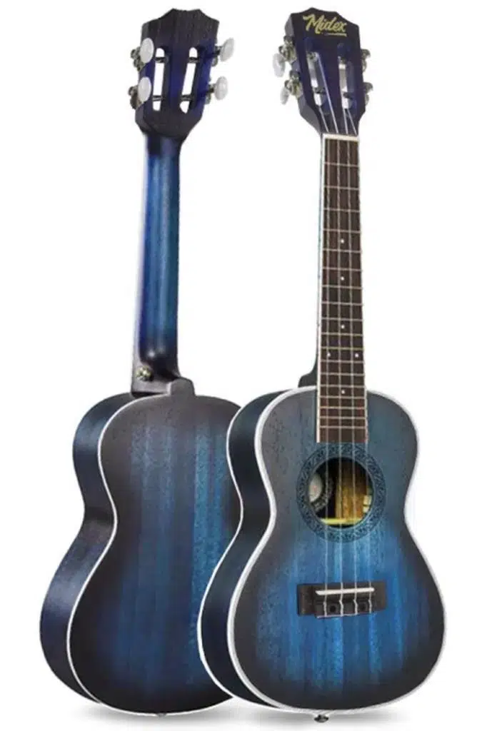 Midex CN-23 Yüksek Kaliteli Masif Ağaç Concert Ukulele Seti